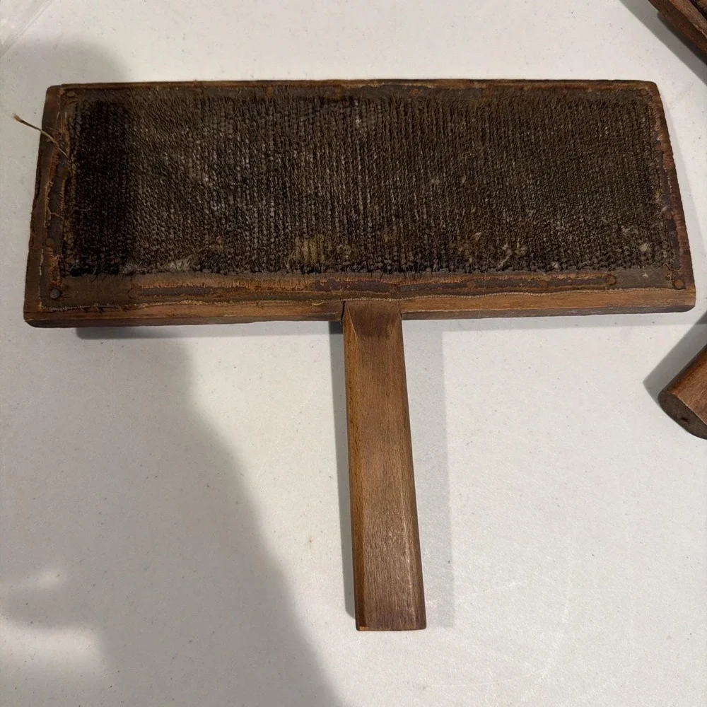 Antique Whittemore‎ Patent No.10 Cotton Carders L.S. Watson & Co. Leicester Mass